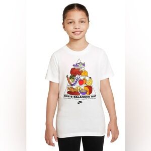 Kids’ Nike Balanced Diet Cotton Graphic Tee